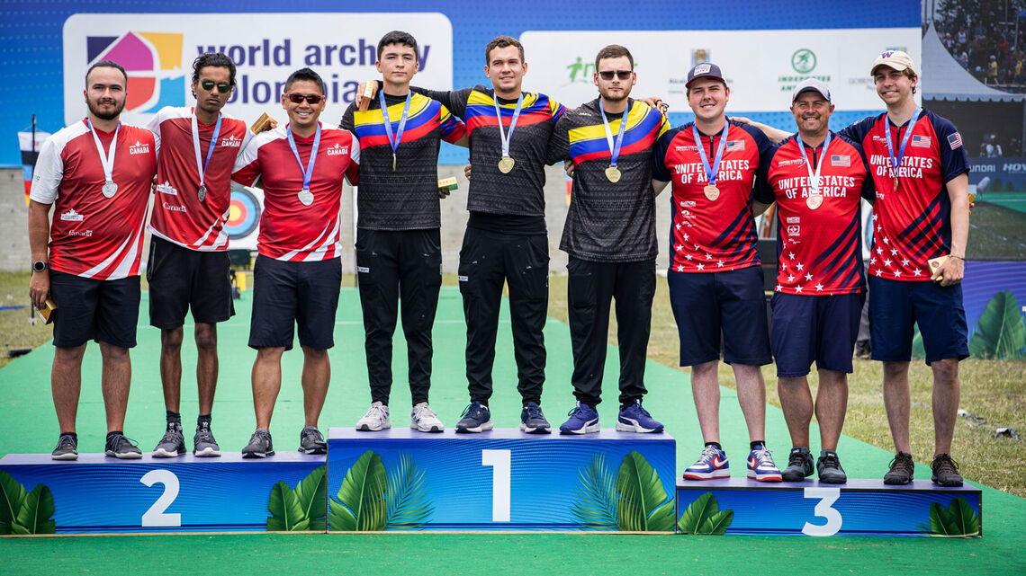 Colombia wins the 2024 Pan American Championships.